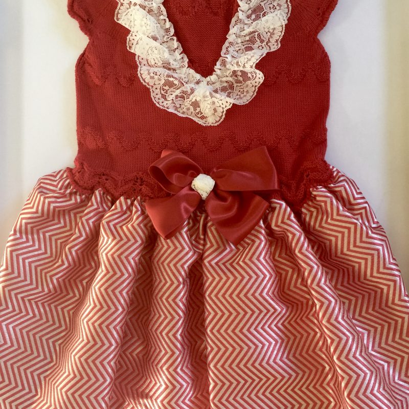Carmen Taberner Red Knitted dress