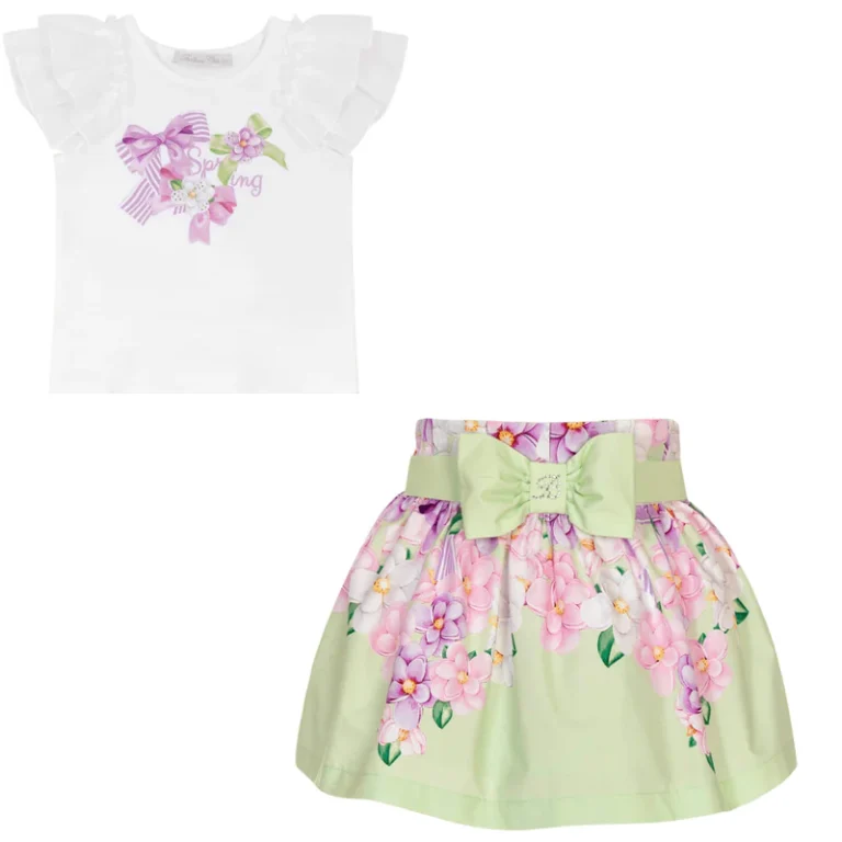 balloon chic skirt set